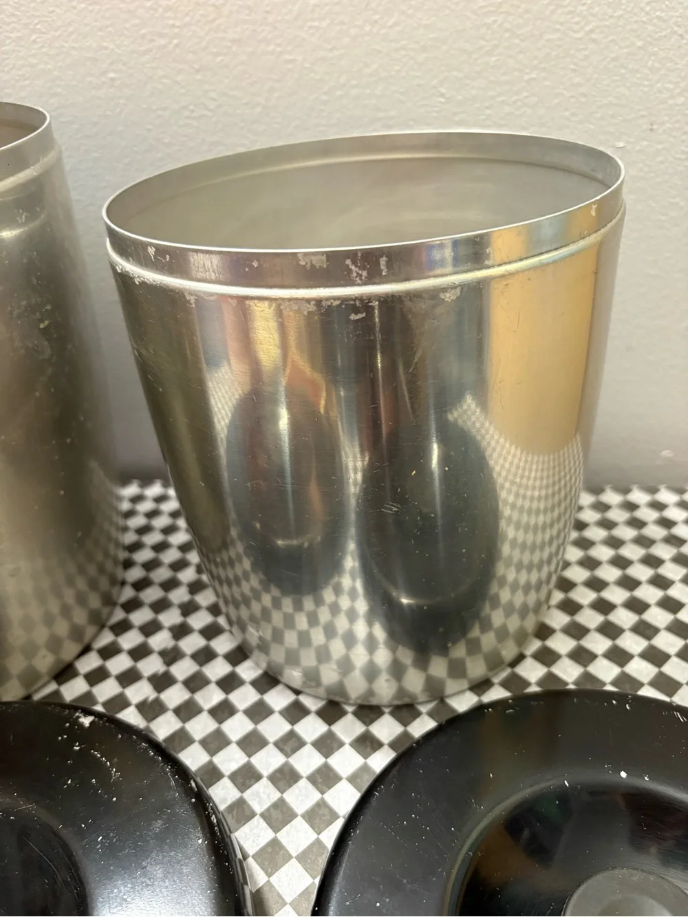 Vintage West Bend Aluminum Retro Nesting Canister Set-4